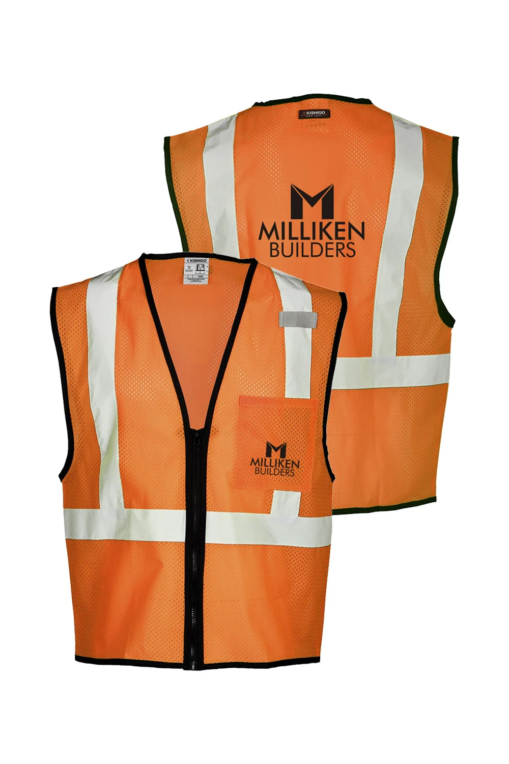 Kishigo Safety Vest | Orange - Builders