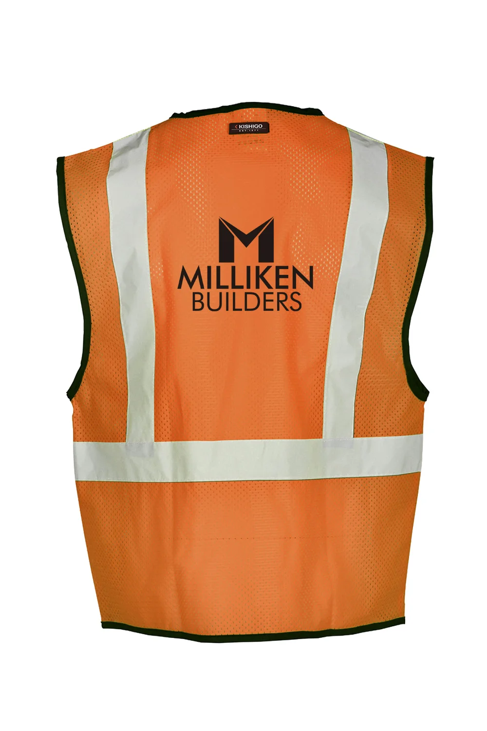 Alternative view of Kishigo Safety Vest | Orange - Builders