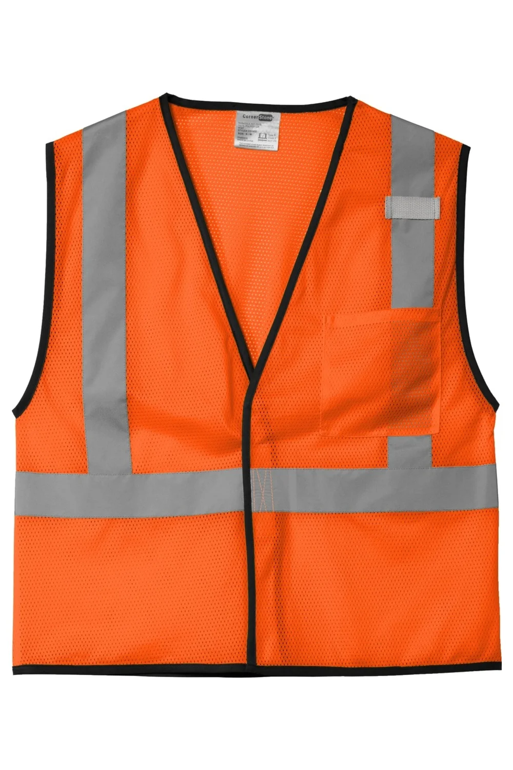 Alternative view of ANSI 107 Class 2 Mesh Vest - Builders